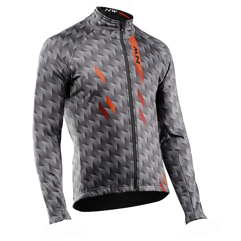 Новинка Northwave Мужская велосипедная майка осенний комплект с длинными рукавами Майо 9D брюки велосипедная одежда спортивная одежда рубашка костюм NW - Цвет: C18