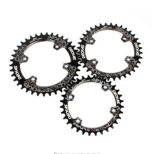 DECKAS 96BCD 32T34T36T38T круглая цепь кольцо MTB горный велосипед ccrankset plate chainring для 7-11Speed M7000 M8000 M9000