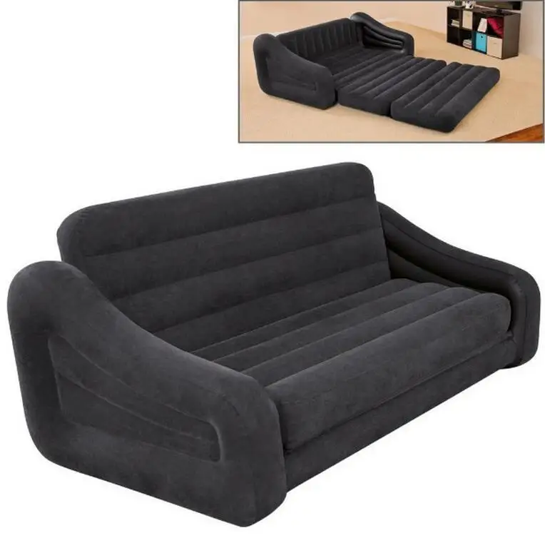 Multi Functional Foldable Double Inflatable Sofa Lazy Sofa Living Room Sofa Sofa Bed Lunch