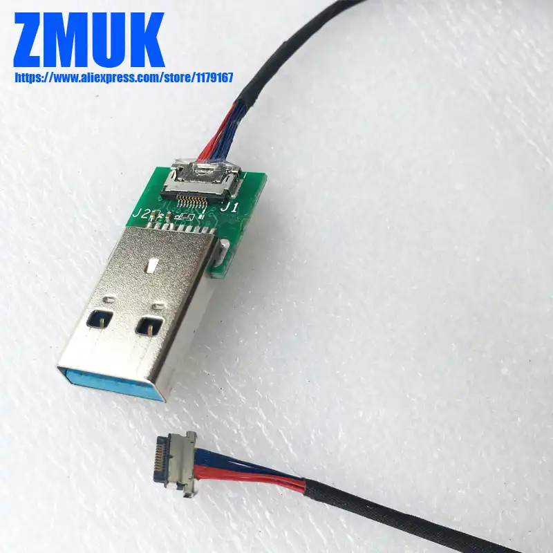 ShineBear New IPEX to USB 3.0 Cable for SR200 SR300 F200 Series 3D RealSense Camera Cable Length: IPEX to USB Cable