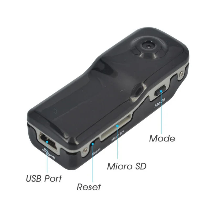  Mini DV MD80 Dvr Della Macchina Fotografica 720P HD DVR sport all'aria aperta con un supporto audio