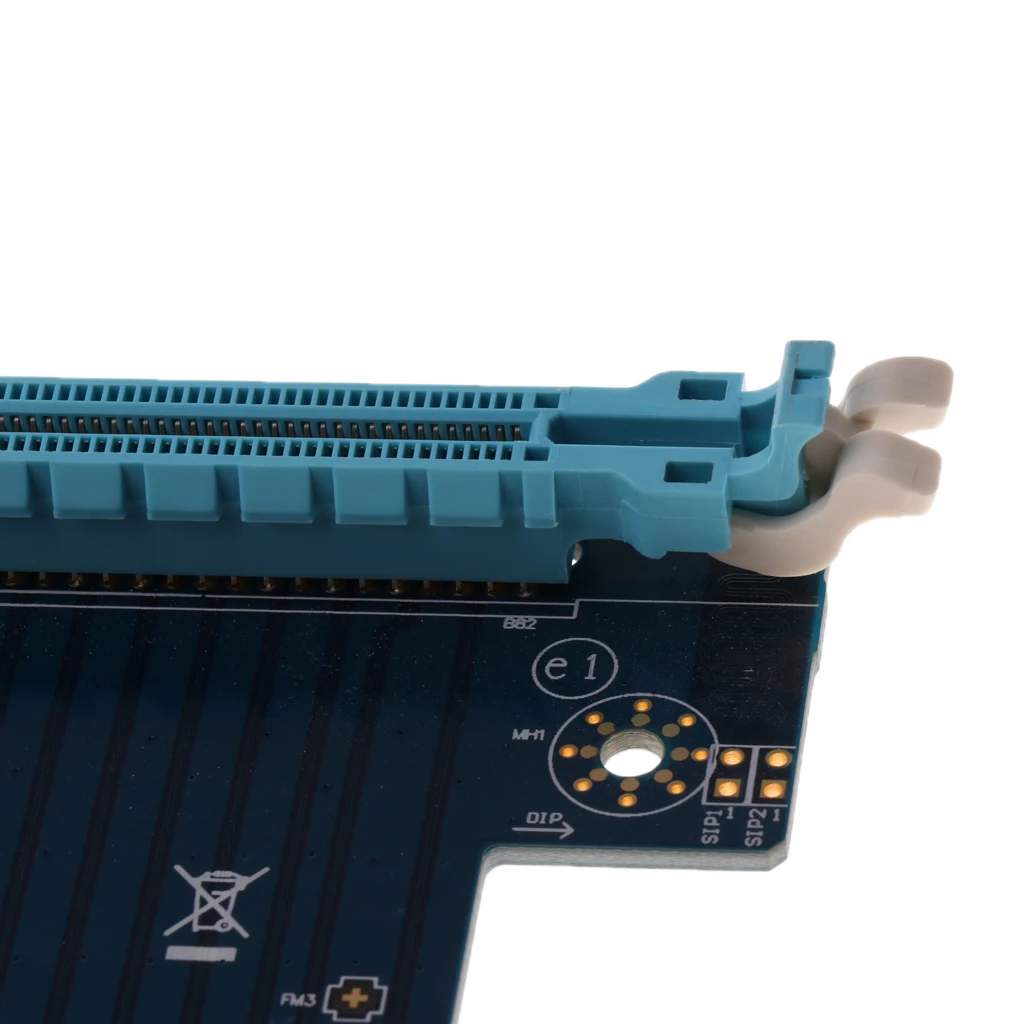 Dovewill PCI Express Expansion PCI-E 16X 90 Degree Adapter Riser Card Converter