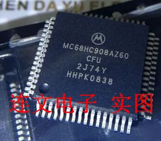 

MC68HC908AZ60CFU 2J74Y Mercedes Lock Head Fragile CPU New Original!