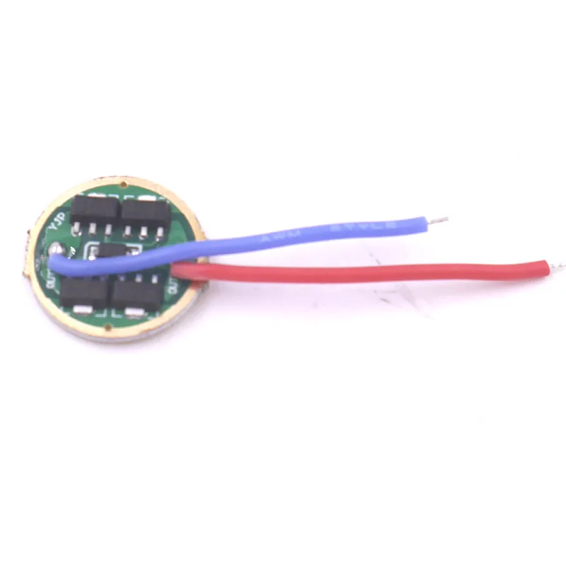 1 Режим 17 мм 4xAMC7135 1-Cell 3,7 v-4,2 v 1400mAh драйвер фонарика+ 16 мм Nichia 365 нм 6 Вт УФ DTP медная пластина фонарик DIY