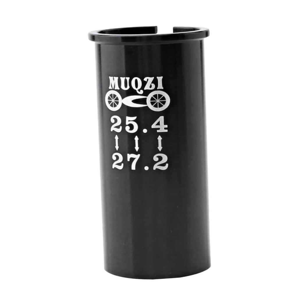 25.4mm Seatpost to 27.2mm Bike Seat Tube Sleeve Shim Adapter-65mm Tubo asiento post apres un tube
