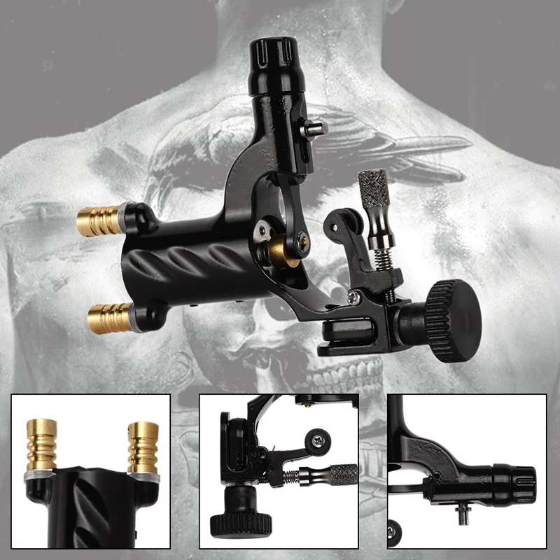 

Tattoo Machine Kit Dragonfly Rotary Tattoo Machine Shader Liner Assorted Tatoo Motor Kits Supply YF2019