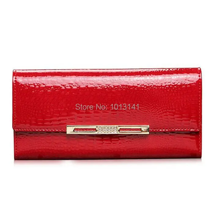 Free Shipping 2014 new leather purse Wallets Women long section of crocodile wallet women wallets | Багаж и сумки
