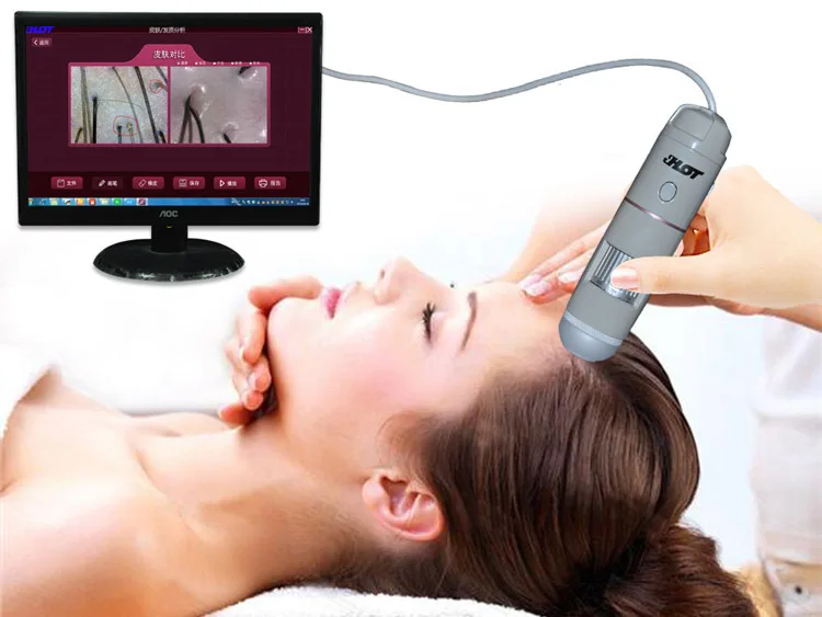 

2018 New ICOCO Mirror Skin Detector Manufacturer Skin Analyzer Leather Detector Intelligent Skin Tester