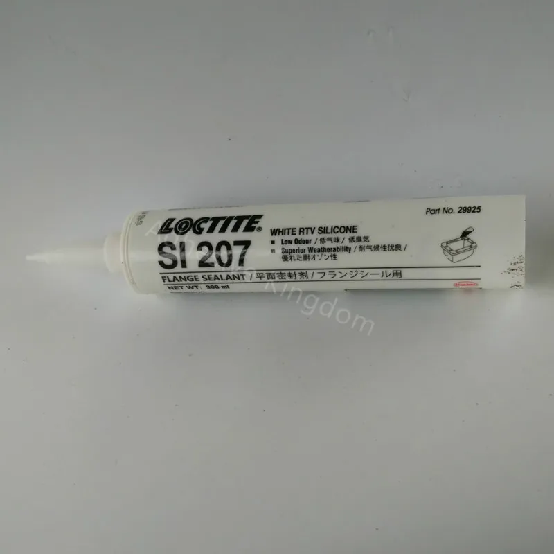 

300ml Loctite 207 glue flat sealant RTV silicone rubber glass metal concrete ceramic filling glue high temperature