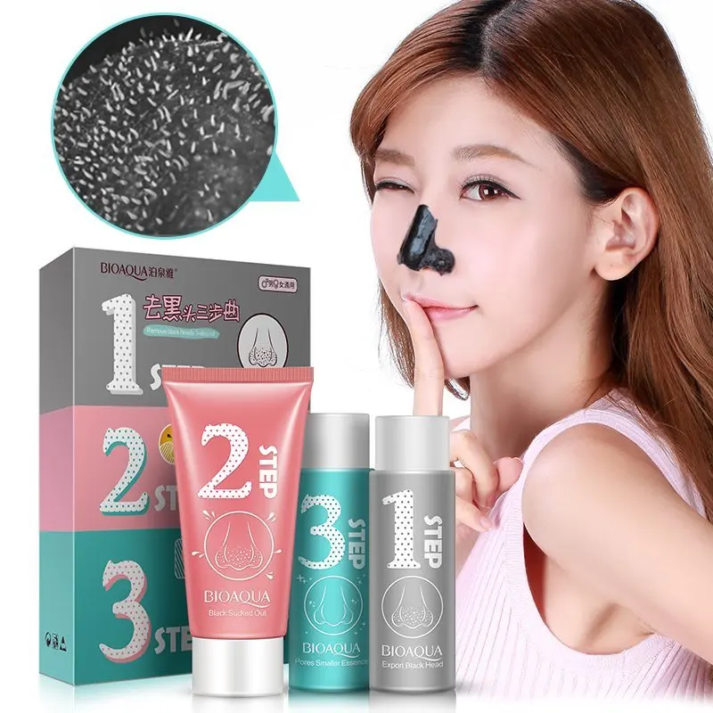 

Stock Clearance Blackhead Remover Nose Masks Face Mask Pore Strip Black Mask Peeling Acne Treatment Nose Face Care Deep Cleaning