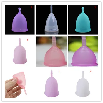

1pcs Silicone Menstrual Cup Women Health Care Cup Lady Alternative Pads Tampons Feminine Hygine Product For Women Hot