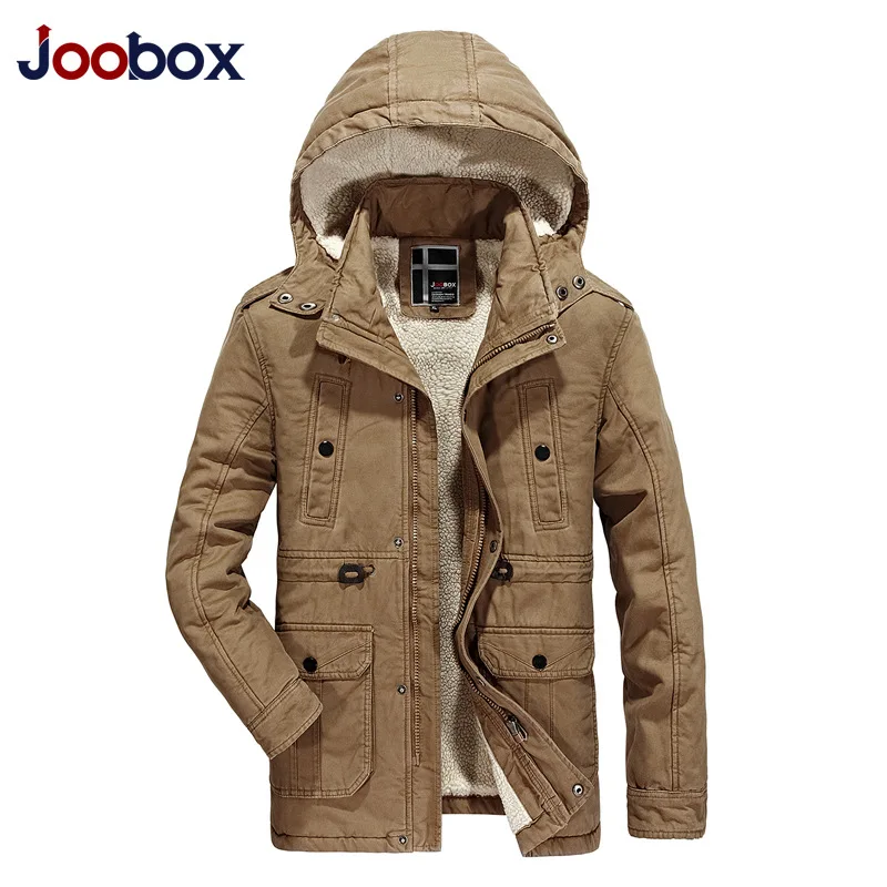 JOOBOX Winter Down Jackets Brand Jacket Cotton Padded Wool Male ...