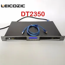 Leicozic DT2350 Pro цифровой усилитель класса d монтируемый в стойку импульсный источник питания усилитель 350 Вт RMS 550 Вт усилитель мощности цифровой