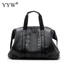 Мужской портфель из искусственной кожи, сумка через плечо, мужская сумка для ноутбука, Вместительная деловая сумка, модный однотонный портфель