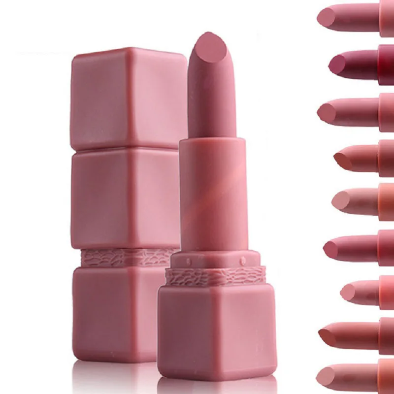 

2019 New Matte Nutritious Moisturizing Focallure Lipstick Makeup Waterproof long lasting Nude lipsticks Mate Lipsticks Cosmetic
