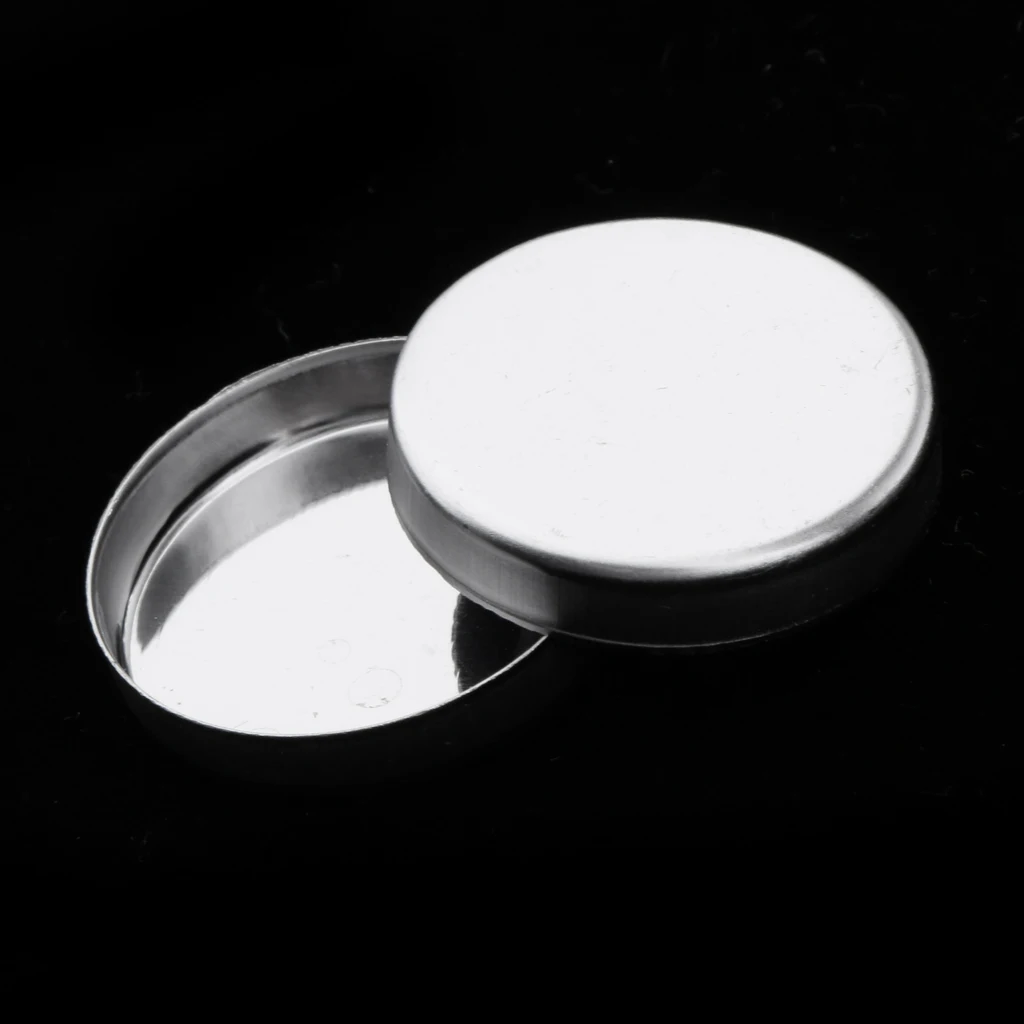 Palette Deep Round Empty Metal Pans With Stick Quantity Of 100 (26mm Diameter) DIY press eyeshadows/blush
