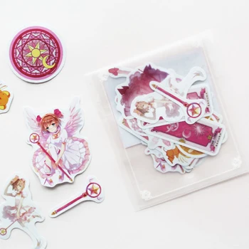 

1Pcs 18 Styles Cute Anime Cartoon Sticker Decorative Material Children DIY Ablum Diary Scrapbooking Label Sticker Stationery