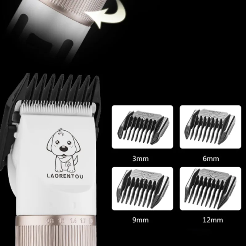 Kimhomepet электрические триммеры для домашних собак аккумуляторные бритвы для кошек профессиональные машинки для стрижки волос Резак для волос инструмент для ухода за домашними животными BCG14
