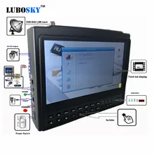7inch Portable widescreen Satellite finder Support DVB-S/S2 MPEG-4 Satellite Finder For HD Signal
