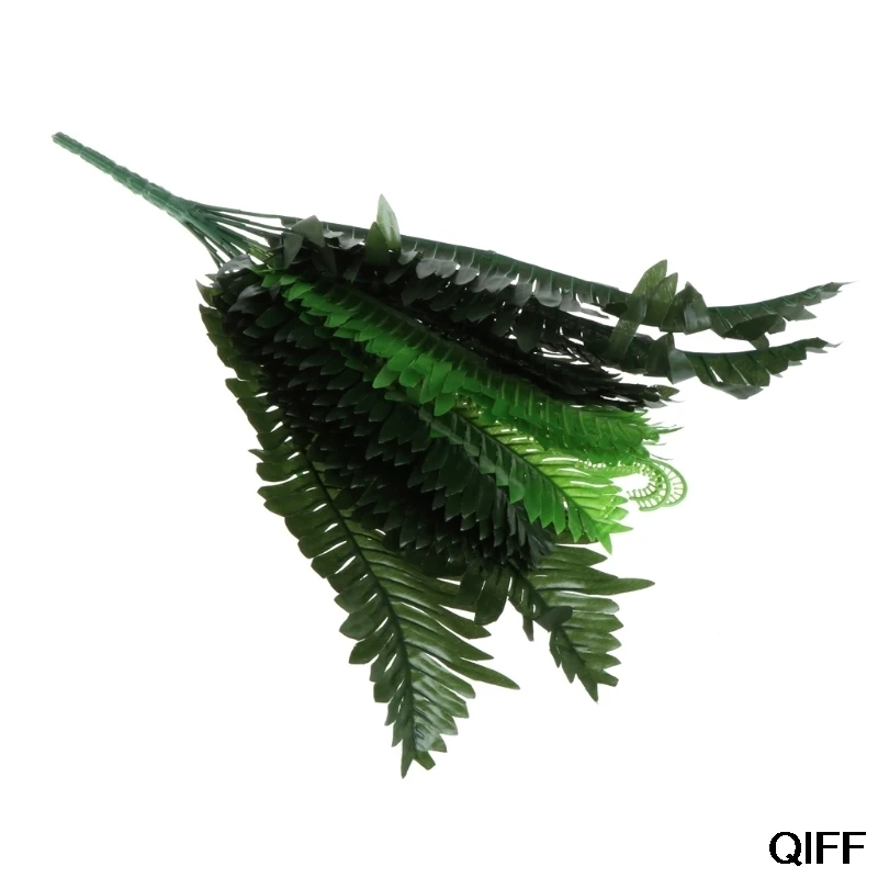 1 пучок 18 голов искусственные шелковые растения Cycas Пальма сад украшение дома May06