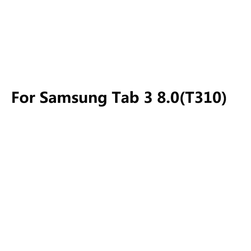 Для samsung Galaxy Tab E 9,6 чехол силиконовый Tab 3 8,0 4 10,1 7,0 A P580 T580 T280 T385 S2 9,7 T375 T560 T715 T815 T820 крышка - Цвет: Tab 3 8.0 T310