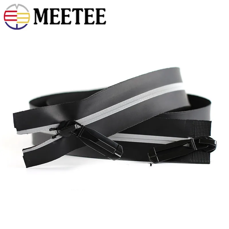 New arrival Meetee 5 Reflective Waterproof Zips Outdoor Coat Invisible