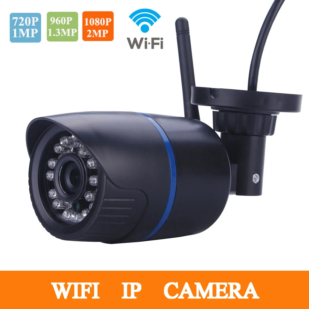 

Hamrolte IP Camera Wirless Wifi Camera 720P/960P Bullet Camera H.264+ Motion Detection XMEYE IE Cloud Mobile Phone Remote View