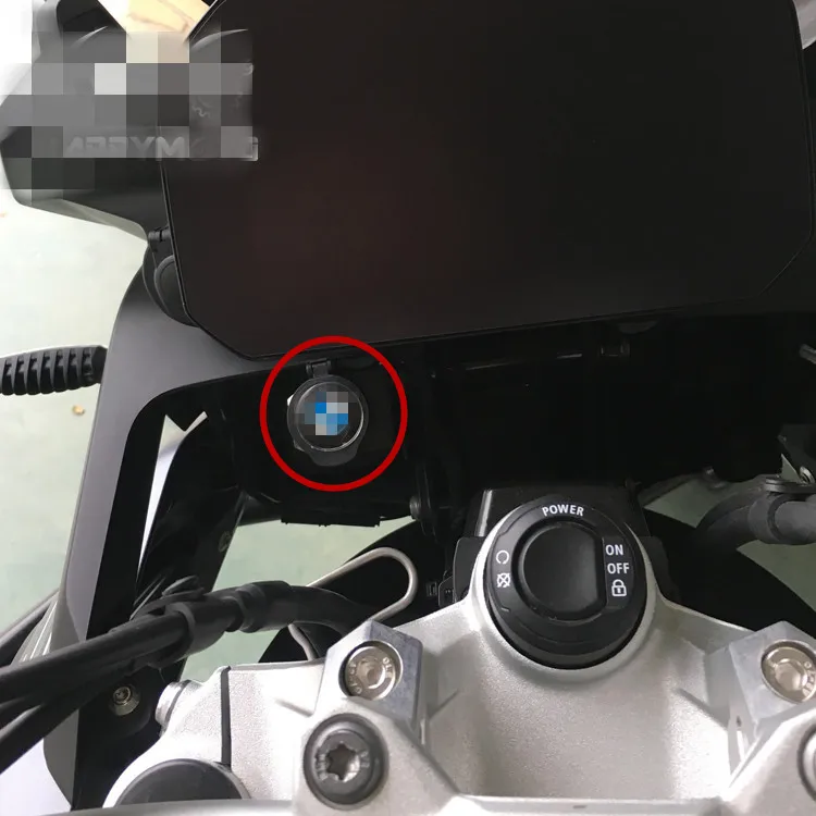 Для BMW F750 GS 750GS F750GS мотоциклетные Dual USB Зарядное устройство Мощность адаптер гнездо для автомобильного прикуривателя