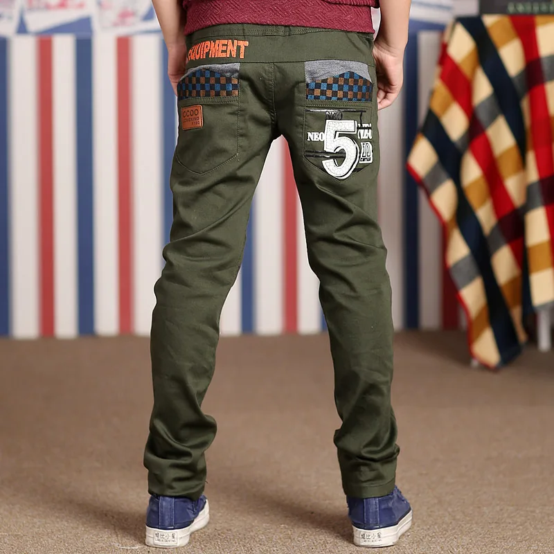

Children Clothing 2017 Kids Boys Pants Letter Trousers Clothes Pencil Pants for Boys Casual Cotton Elastic Waist Sweatpants