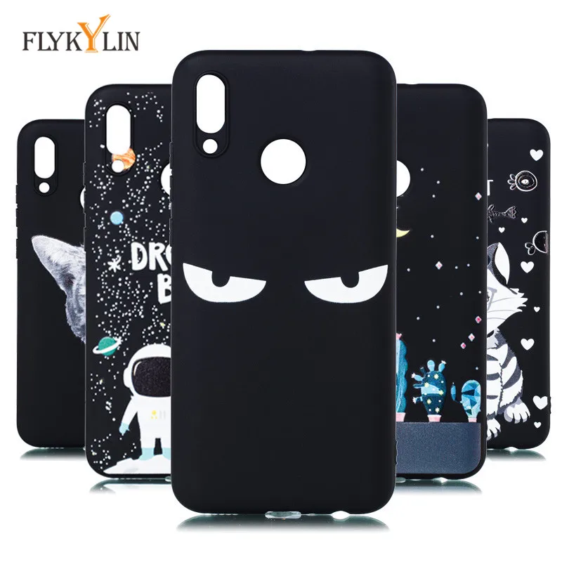 Soft TPU case sFor Huawei P Smart 2019 Case Cover For coque Honor 10 Lite Astronaut Silicone Mobile Phone Shell |