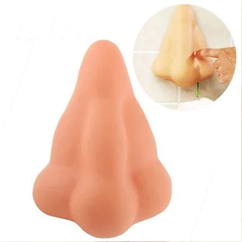 

JPZYLFKZL Creative Funny Nose Shower hand sanitizer Gel Soap Shampoo Dispenser Liquid Soap Bottle Case bathroom accessories