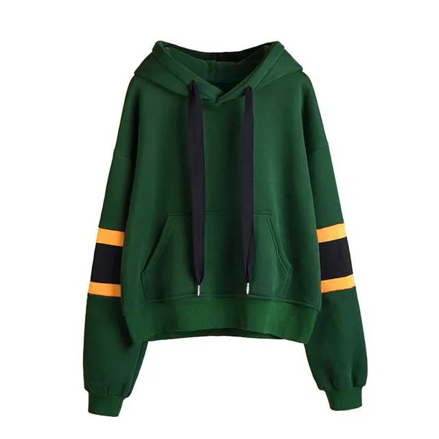 green hoodie sweater