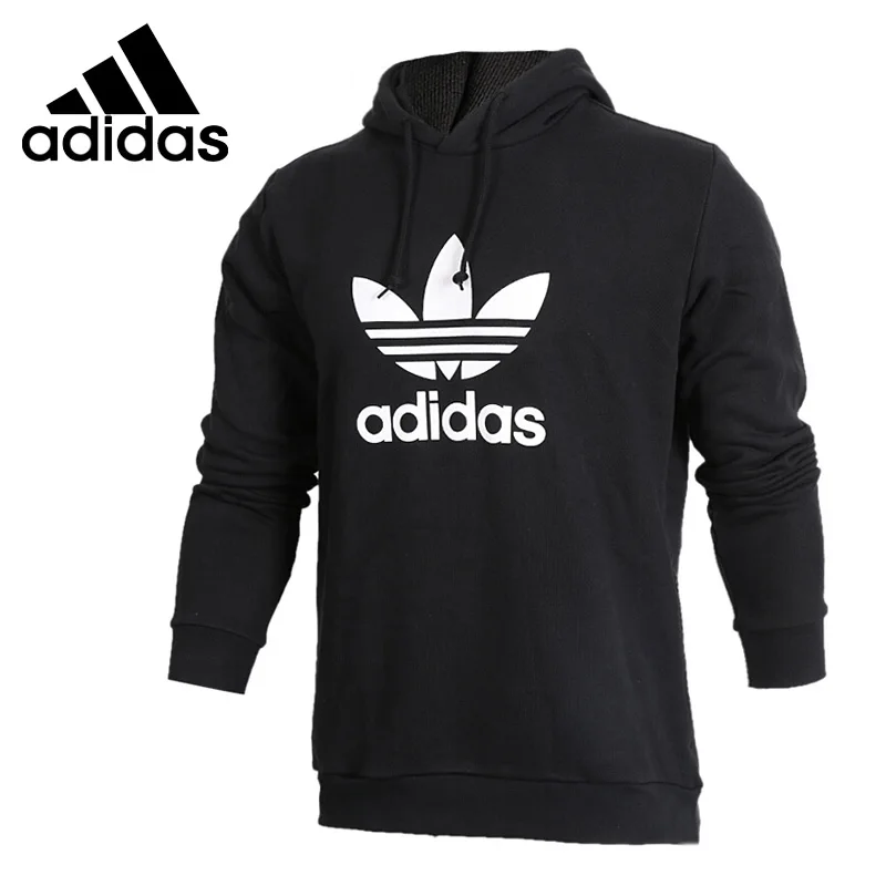 Оригинальный Новое поступление 2018 Adidas Originals TREFOIL Толстовка мужской пуловер