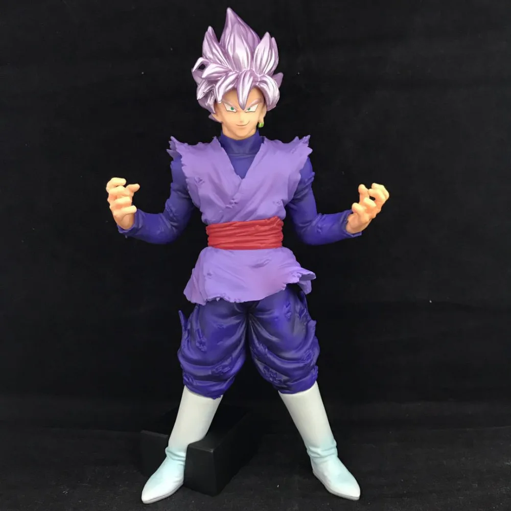 19 см Dragonball Z крови Супер Saiyan розовый Сон Гоку Gokou черный Рисунок игрушки коллекция DBZ модель подарок