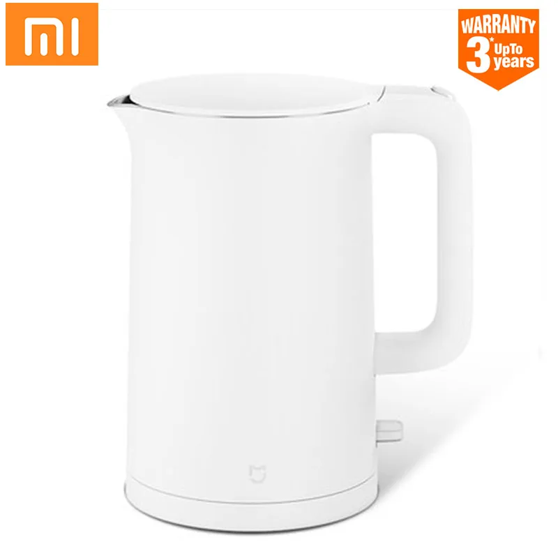 

Xiaomi 1800W 1.5L Water Boiler Fast Boiling Electric Kettle Stainless Steel Inner Insulation Kettle with Visible LED Indicator