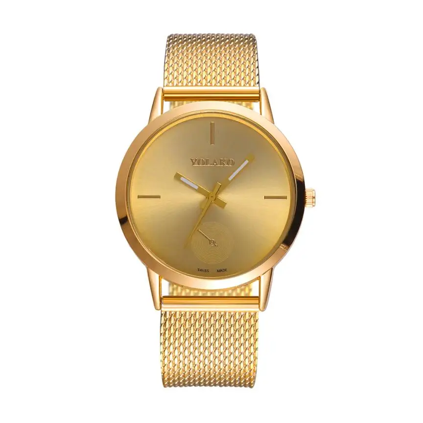 Часы Для женщин высокой твердостью Стекло Браслет аналоговые кварцевые часы Элитный бренд Повседневное Наручные Часы Montre femme# D