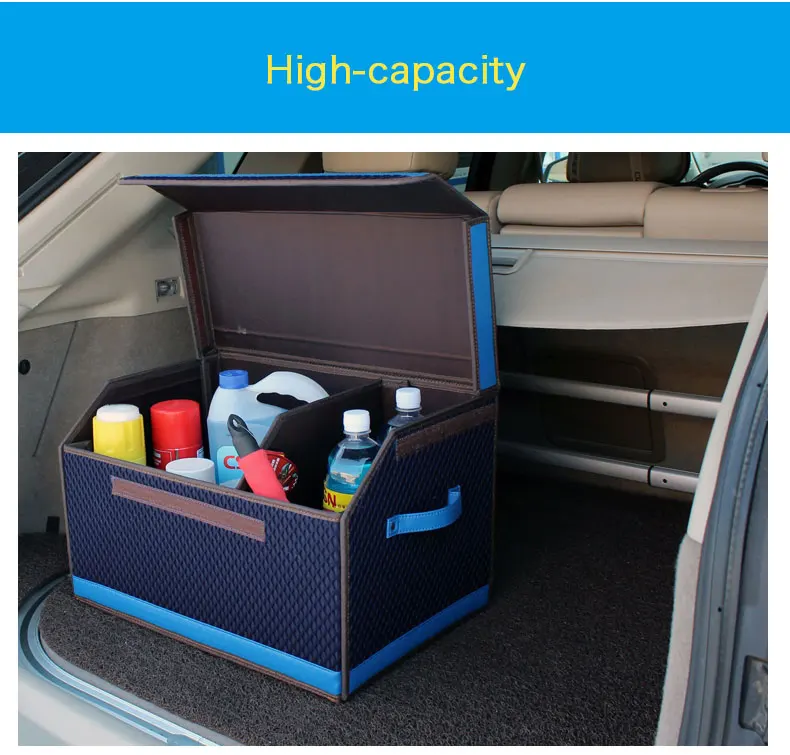 Багажник автомобиля организатор коробка для хранения Audi BMW BENZ Honda toyota Nissan загрузки складной ящик для хранения Авто интимные аксессуары