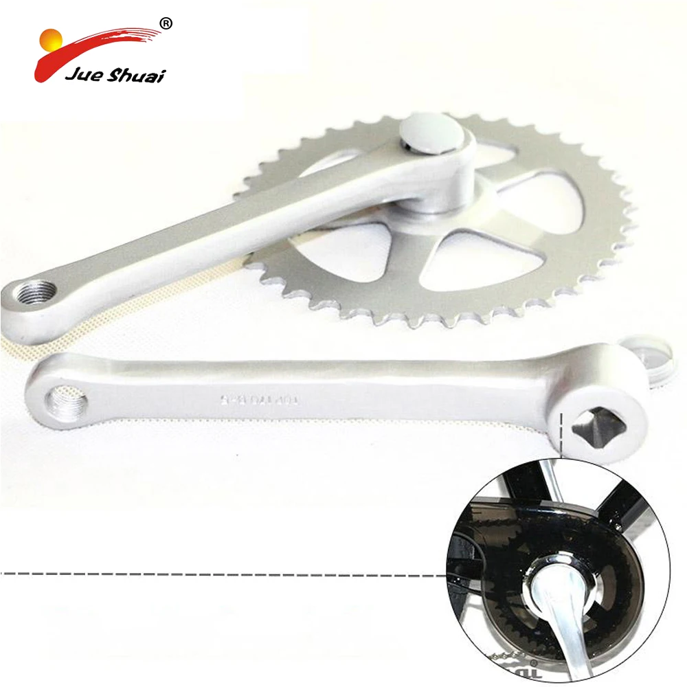 Серебряная цепь Is_customized титановые болты для колец Platos Y Bielas MTB холлоутек Prowheel