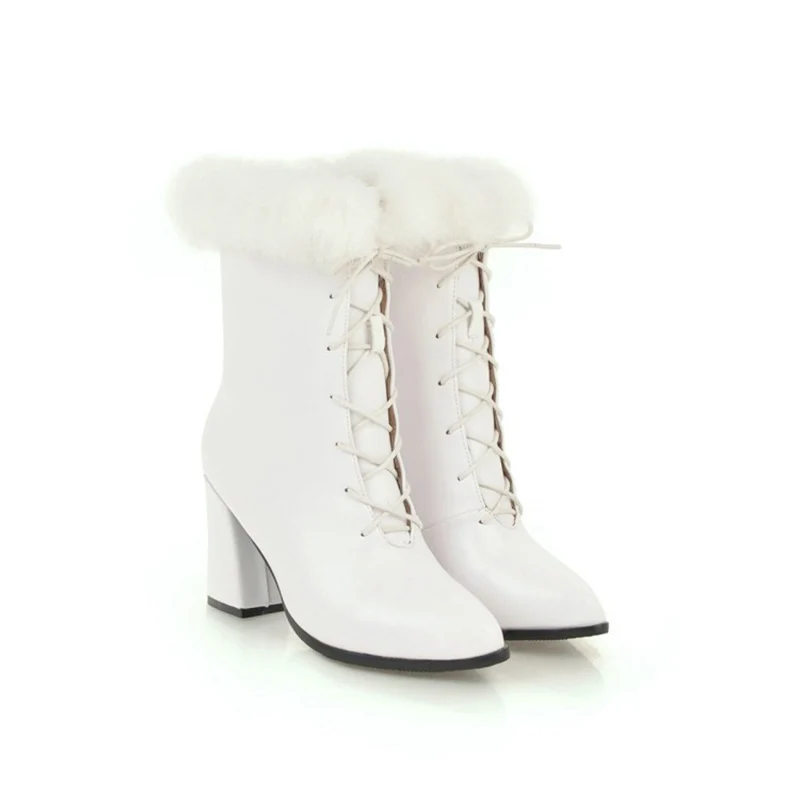 

boots Women shoes Winter Boots 2018 Warm Wool Winter Snow Boots Real Leather Shoes Woman Boots shoes size 35-43