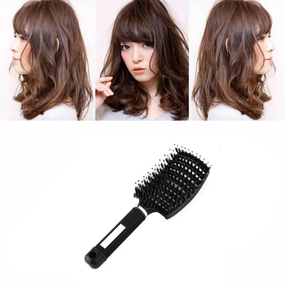 New Anti-static magic comb for hair Healthy Paddle Cushion Free Heat Barber Salon Hair Care Vent Tine Teeth Massage Hair brush New Anti-static magic comb for hair Healthy Paddle Cushion Free Heat Barber Salon Hair Care Vent Tine Teeth Massage Hair brush