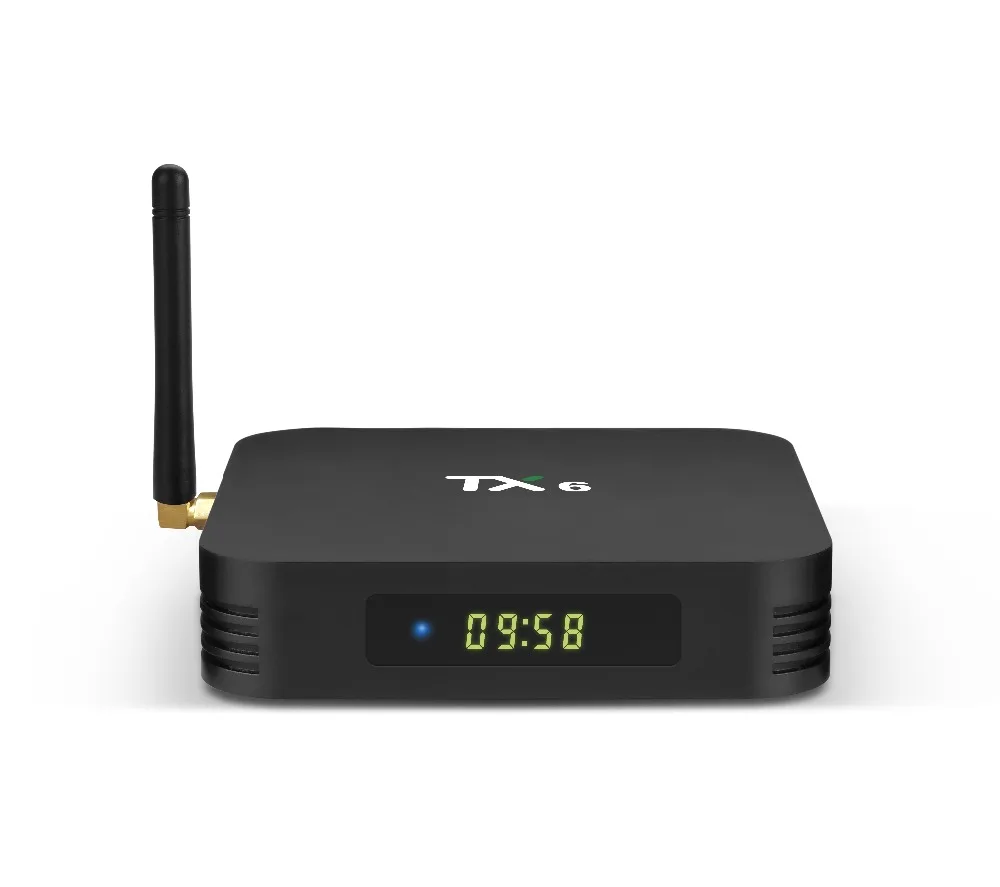 TX6 умная ТВ приставка на Android 7 1 4 Гб 32 ГБ Allwinner H6 четырехъядерный процессор 2 +