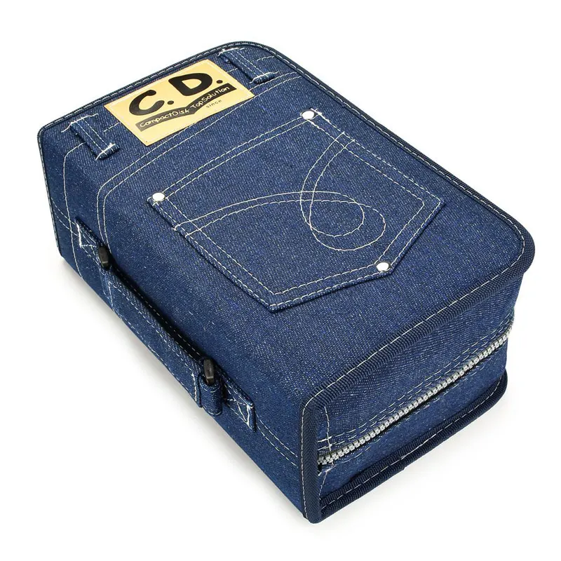 ymjywl CD Case New DVD/CD Bag Large Capacity 128 Disc Collection Bag High Quality Case For Car And Home Storage Box