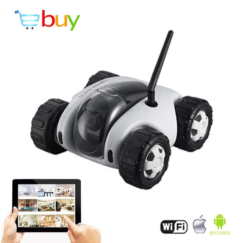 App FPV Wifi Controlled RC Tank Cloud Rover Remote Control Robot with 720P HD Camera Real-time VR RC Car Toys Wireless Recharge