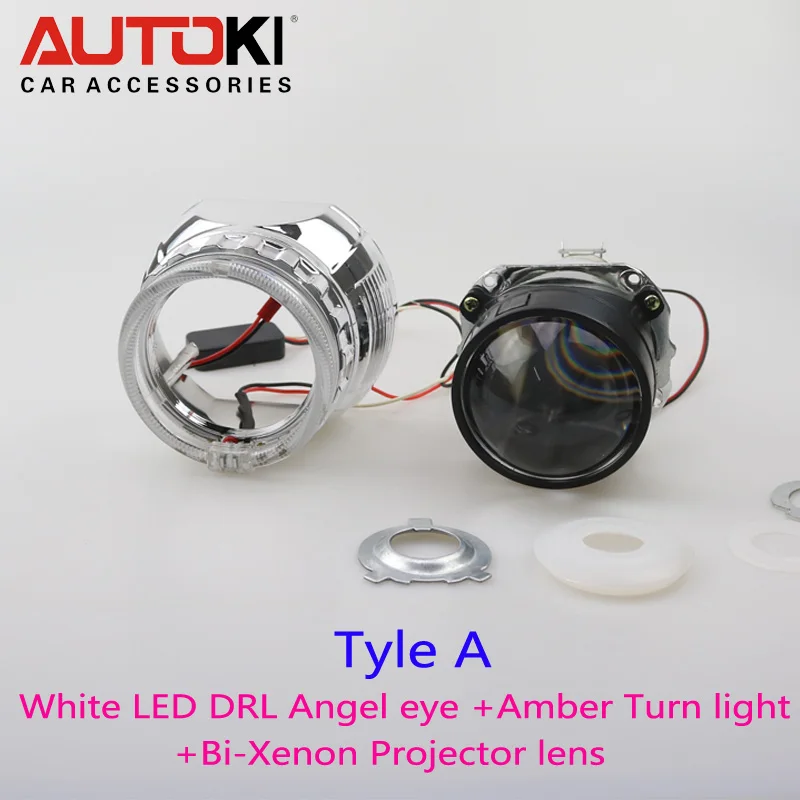 Free-Shipping-2-5-HID-Bi-xenon-Projector-Lens-with-Dual-Color-Led-Angel-Eyes-Shroud (2)