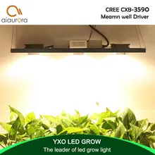 CREE CXB3590 300 Вт COB светодиодный свет для выращивания всего спектра светодиодный светильник 38000LM = HPS 600 Вт лампа для выращивания растений в помещении