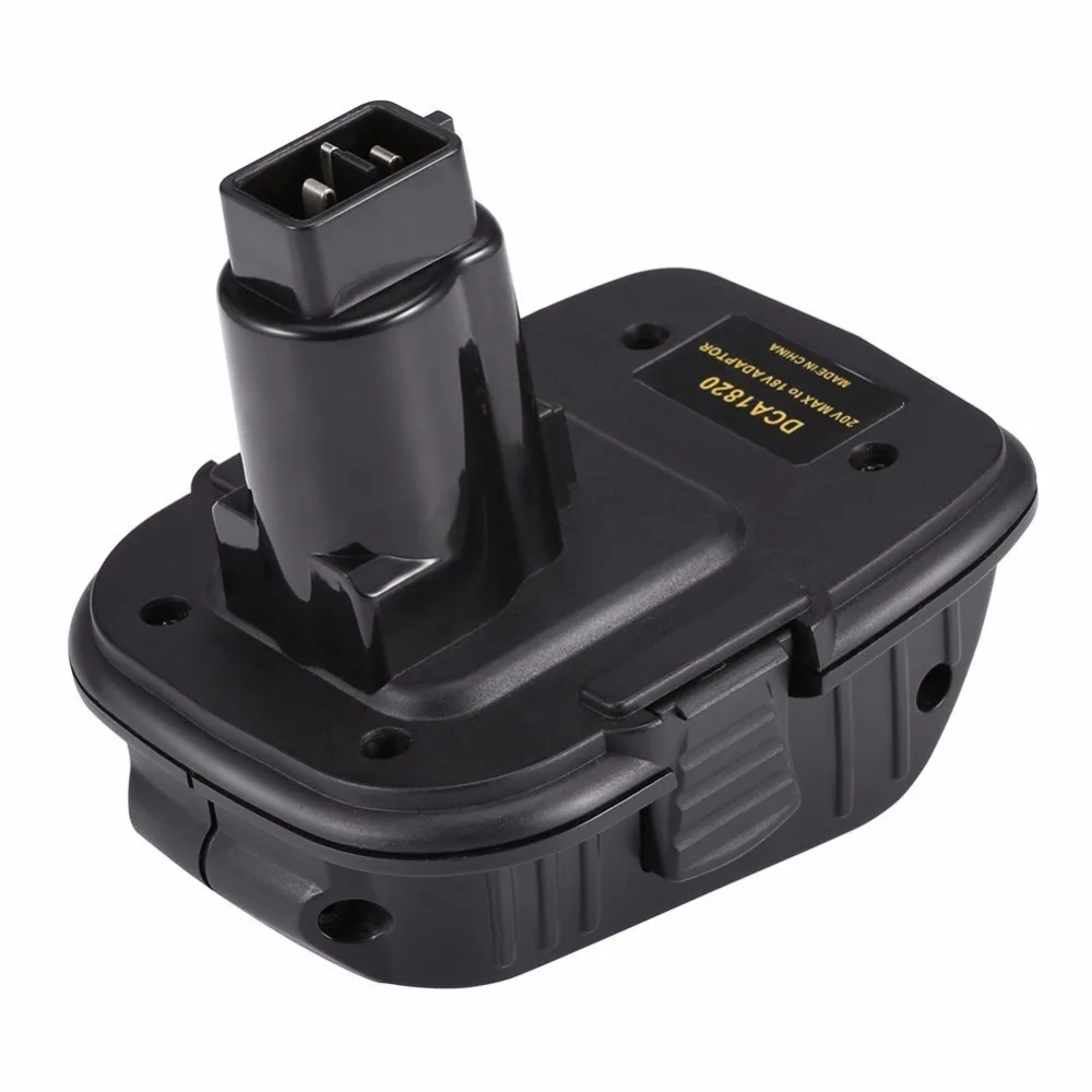 DCA1820 18V/20V Lithium Battery Adapter Convert for Dewalt Power Tool battery DCB200 DCB201