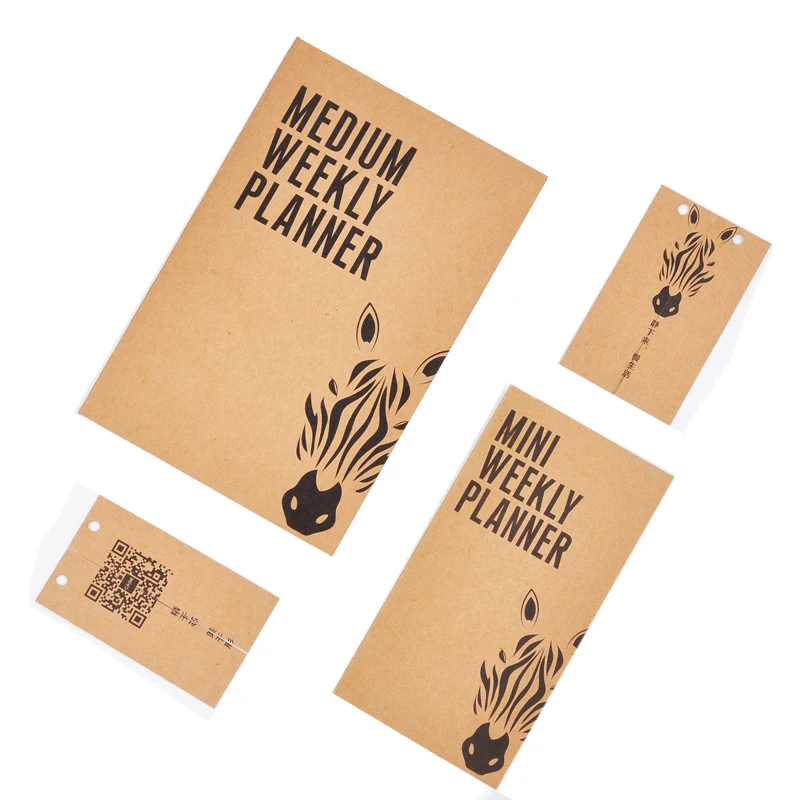 

MaoTu 2018 Weekly Planner Notebook Diary Agenda Book Week Kraft Paper A5 Office & School Supplies