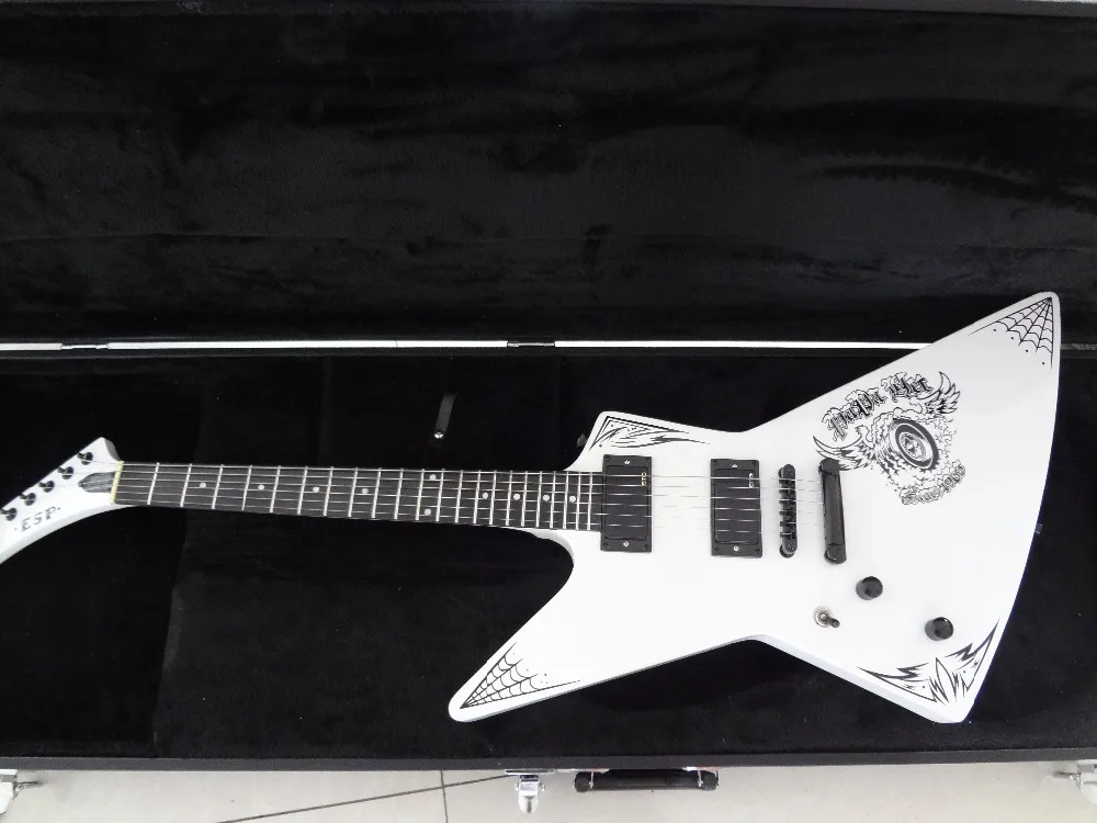 Online Buy Wholesale james hetfield guitar white explorer