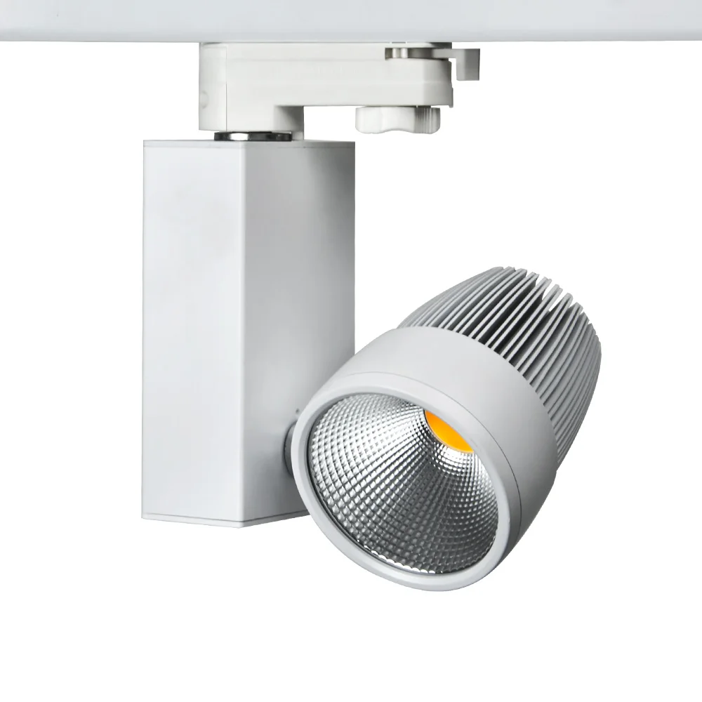 CRI>90 360 Degree Rotatable 10W COB LED Track Light LED spot light 200