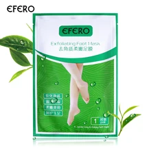 Efero 5 пар ноги носки с масками для маска для пилинга ступней маски для ног массаж ног забота, отшелушивание удаление ороговевшей кожи кутикулы на крем для ног